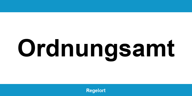 Ordnungsamt Ordnungsamt – Termin und Telefonnummer